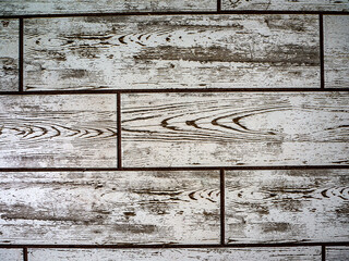 Abstract wood texture. Wooden planks are placed horizontally in the background. Copy space.