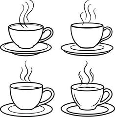 cup of coffee with tea