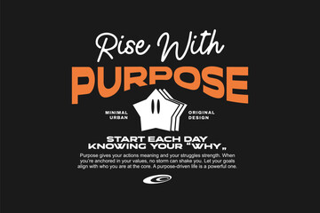 Minimal urban typography t-shirt design, Motivation quote, Retro graphic tee, Minimal streetwear design or print, Vector t-shirt design, Inspirational quote design