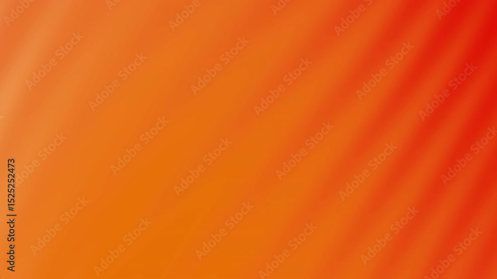 Poster abstract video with vibrant orange hues and subtle diagonal shading creating a warm, energetic atmos