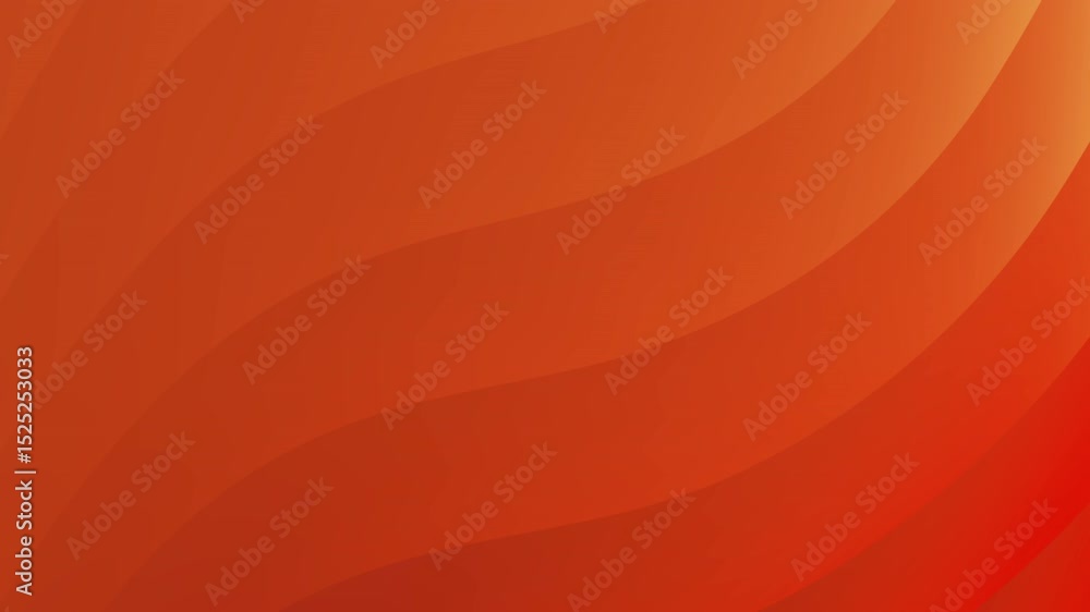 Poster abstract background with dynamic orange waves. gradient shades create a sense of depth and movement.