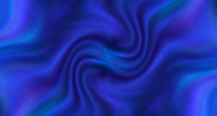 Abstract blue gradient background texture with noise blurred Fluid liquid grainy banner 