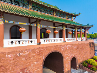 Ying'en Gate Tower, Dongguan City, Guangdong Province, China