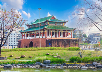 Ying'en Gate Tower, Dongguan City, Guangdong Province, China
