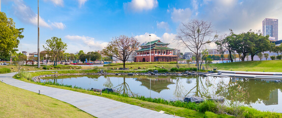Ying'en Gate Tower, Dongguan City, Guangdong Province, China