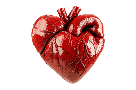 heart isolated on transparent background