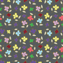 floral pattern, silhouette floral pattern, floral, vector, drawn