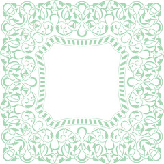 Beautiful flower art and mandala vector design