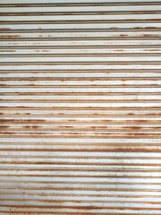 Texture Photo of Old Rusty Jalousie Blinds