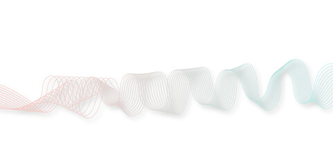 abstract wave element for design pink and white. Design template for cover, business. Abstract dynamic color lines, waves. Vector geometric backgrounds