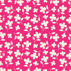 floral pattern, silhouette floral pattern, floral, vector, drawn