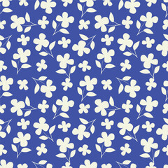 floral pattern, silhouette floral pattern, floral, vector, drawn