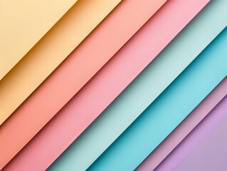 Pastel Paper Layers