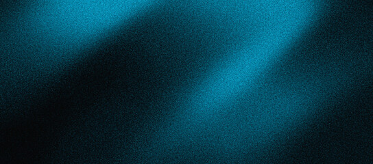 Blue abstract grainy background noise texture poster backdrop design