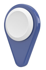 3D Illustration Of Location Sign.