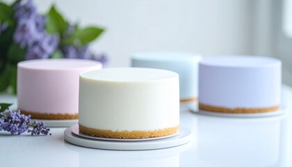 おいしそうなムースケーキ