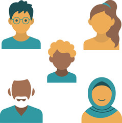people icon set