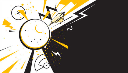 Lacrosse abstract background design. 
