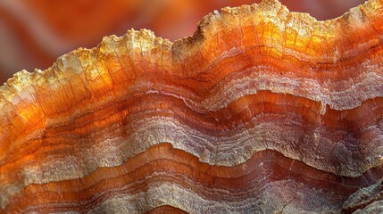 Southwest canyon walls featuring beautiful flowing sandstone patterns with rich orange, amber, and beige stratified layers revealing ancient geological history through natural weathering processes