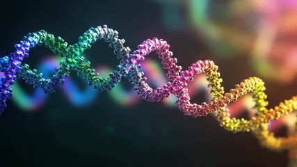 dna strand, dna helix, biology - Powered by Adobe