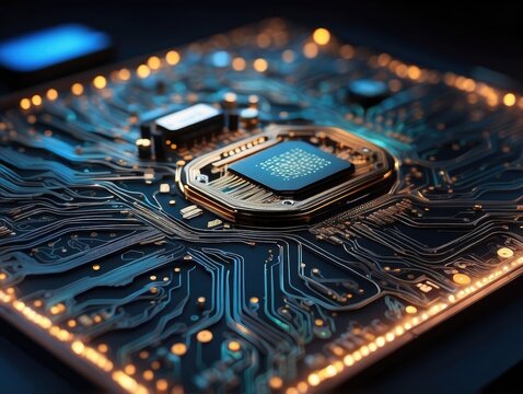 Futuristic Visualization of Blockchain in a Digital Space