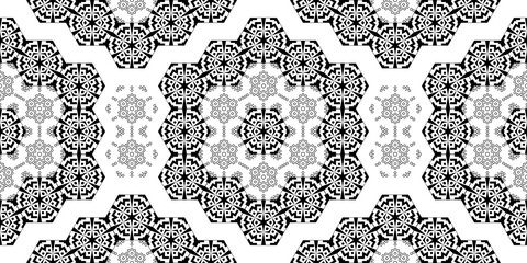 Seamless Transparent Art Deco Geometric Pattern for Background Layout Template