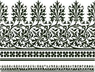 Beautiful flower art and mandala vector design