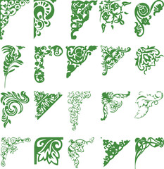 Beautiful flower art and mandala vector design
