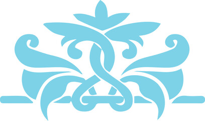 Beautiful flower art and mandala vector design