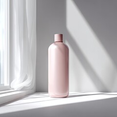  light pink shampoo bottle stands