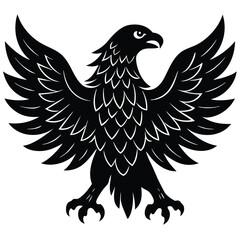eagle vector sihouette
