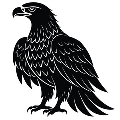 eagle vector sihouette
