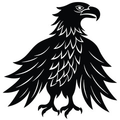 eagle vector sihouette
