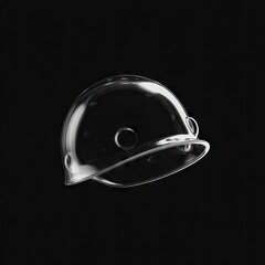 transparent plastic helmet 
