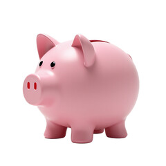 Fototapeta premium piggy bank on transparent background