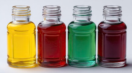  Bottles of various colors