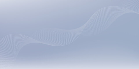 Modern abstract background with flowing lines. Digital future technology concept. vector illustration.