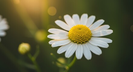 Obraz premium The Timeless Appeal of Daisies Exploring Symbolism Beauty and Their Role in Art History and Contemporary Floral Design