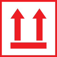 This way up icon
