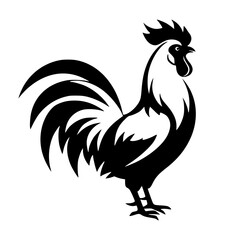 rooster vector illustration. logo