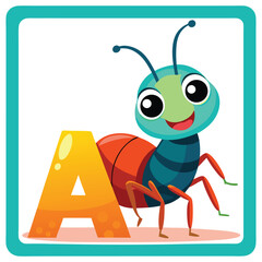 Alphabet Flashcards – Educational ABC Flashcards Set for Kids Learning Letters and Early Literacy