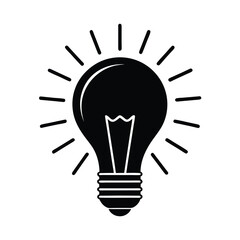 light bulb vector illustration