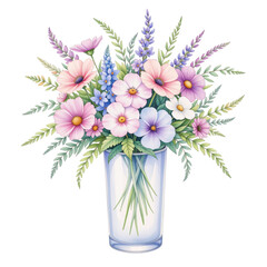 Fototapeta premium Floral arrangement event botanical garden painting bright environment close-up nature's beauty