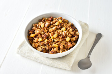 Homemade delicious granola