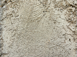 Rough Beige Cement Wall Texture with Natural Grit