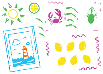 A charming collection of Easter egg and flower illustrations, perfect for web icons or business designs