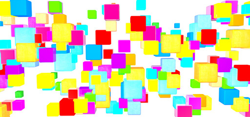 BrigBright geometric shapes on a transparent backgroundht geometric shapes on a transparent background