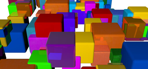 BrigBright geometric shapes on a transparent backgroundht geometric shapes on a transparent background