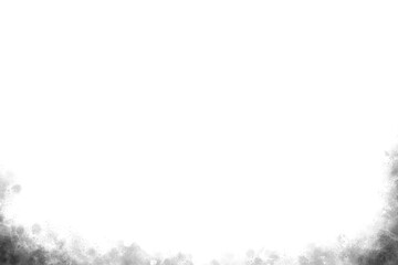 Realistic black smoke shadow effect. Isolated smoke shadow on transparent background. Black smoke shadow decoration. Design element for graphics. © Jil_Twk