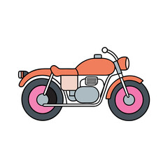 Fototapeta premium A Moto Bike